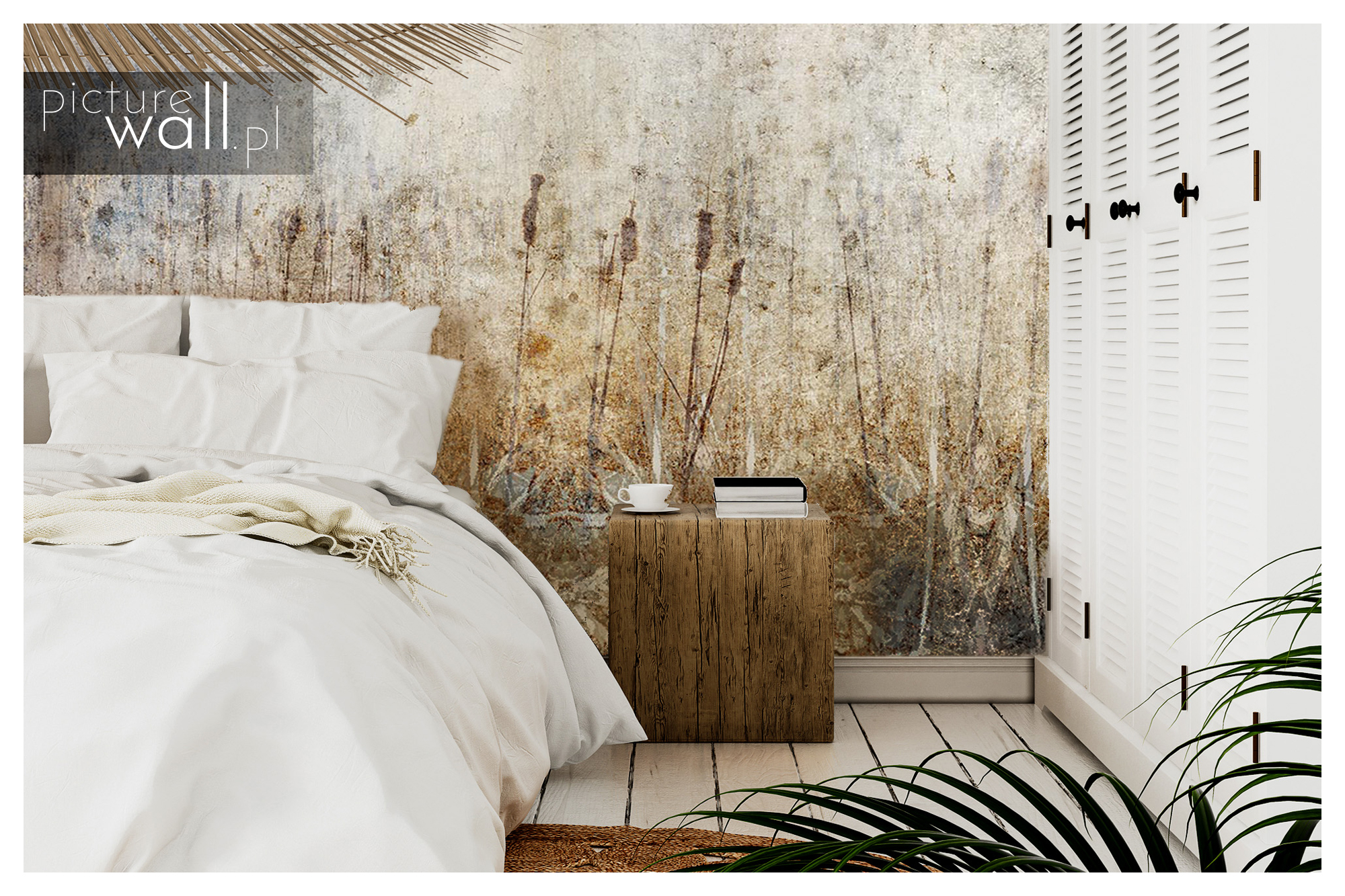 FOTOTAPETA DELIKATNY TAJEMNICZY OGRÓD